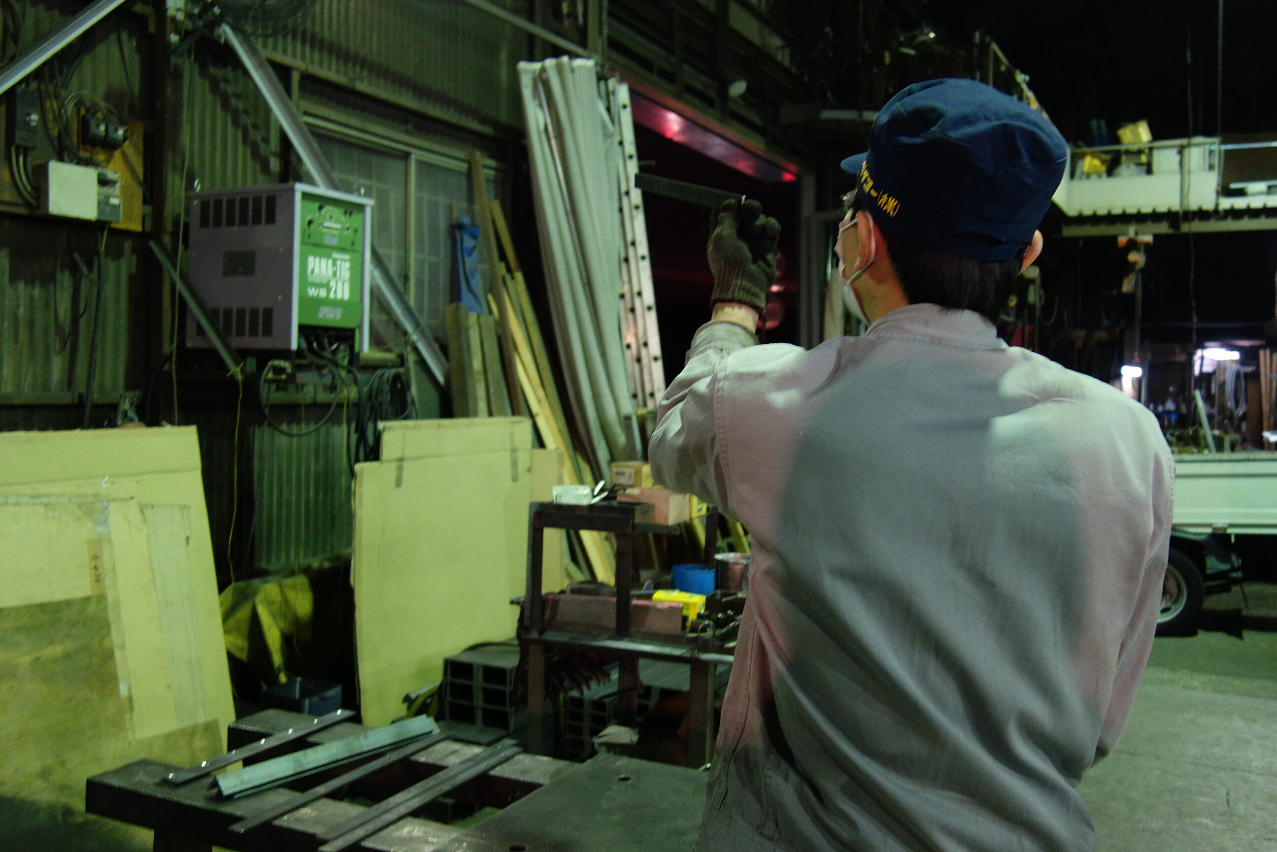 チェックしてる感じ